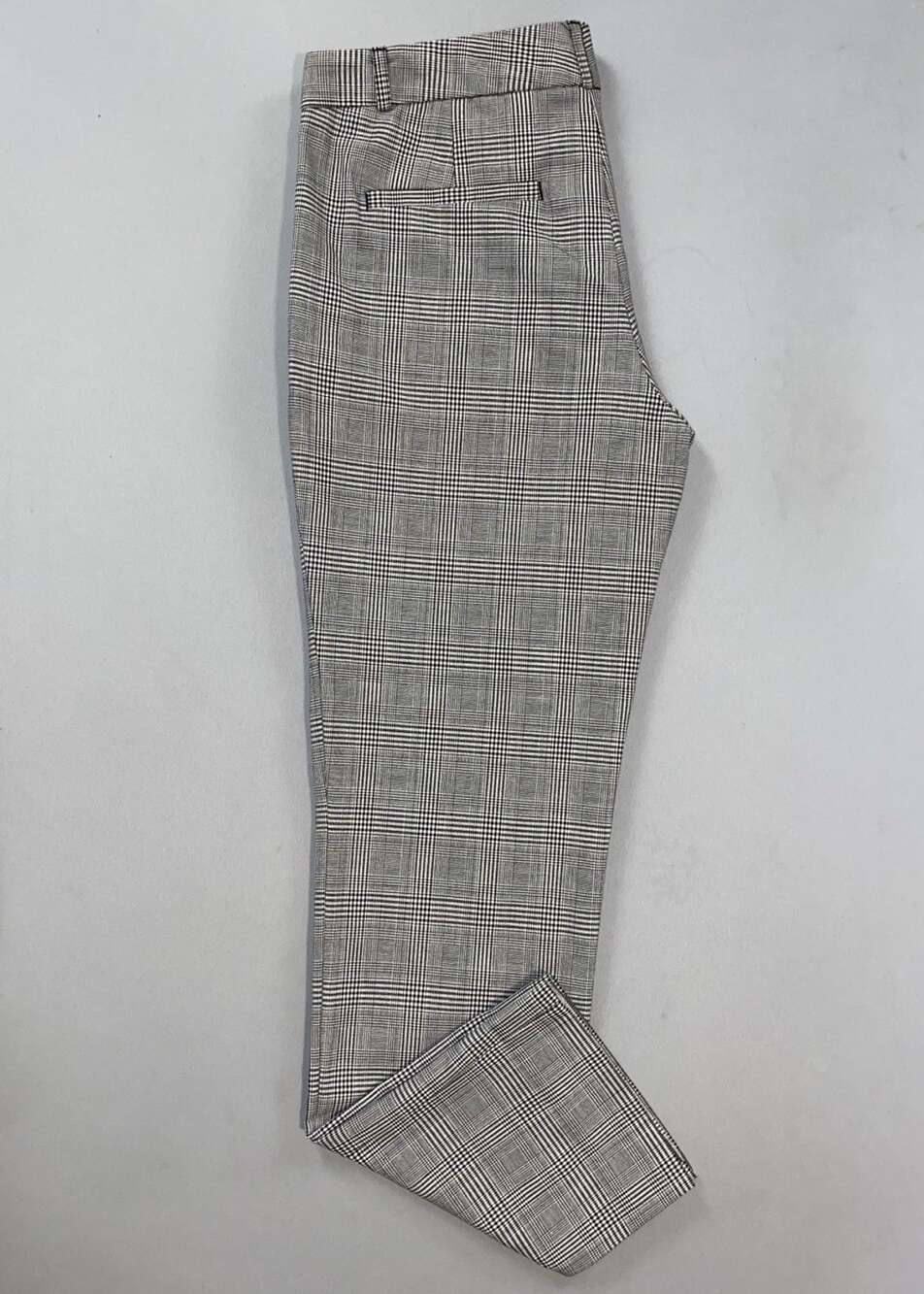 Banana Republic Ryan Fit Washable Dress Pants, Trousers. Glen Plaid, Women's 6.